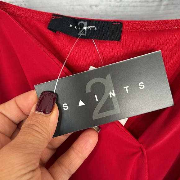 21 SAINTS LITTLE RED DRESS - Picture 7 of 8